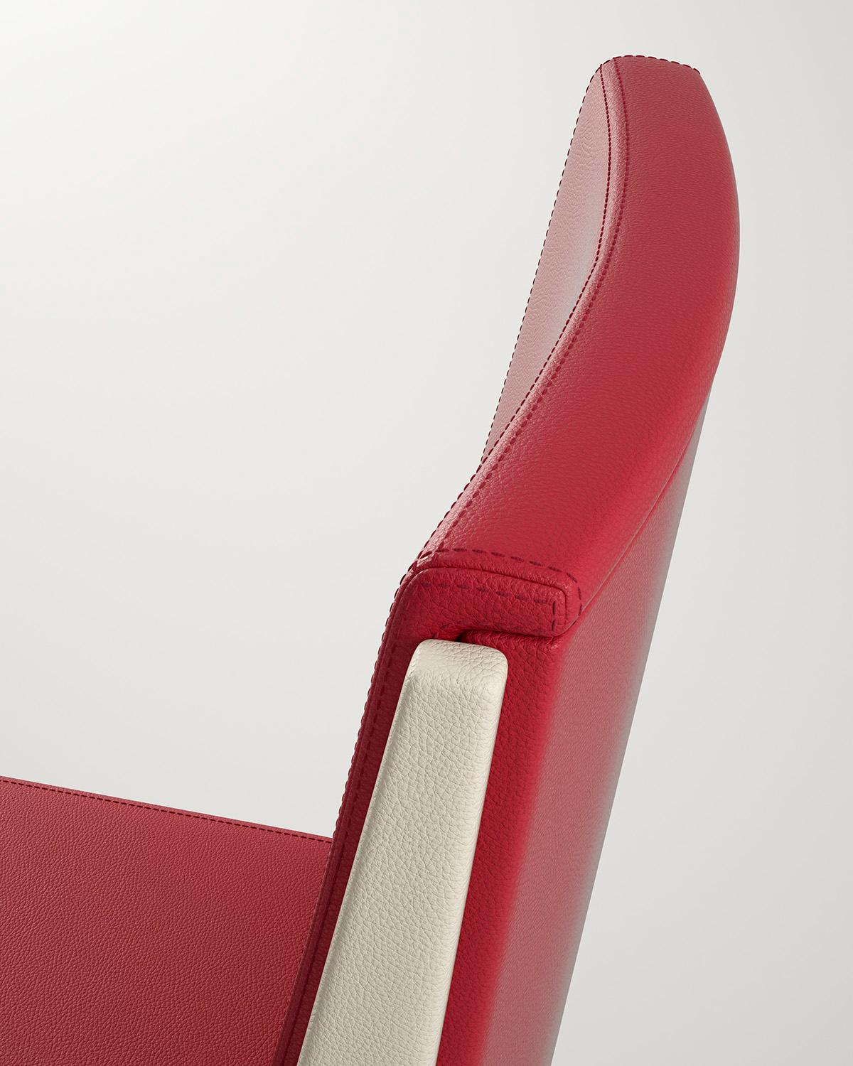 Juliette Red Chair