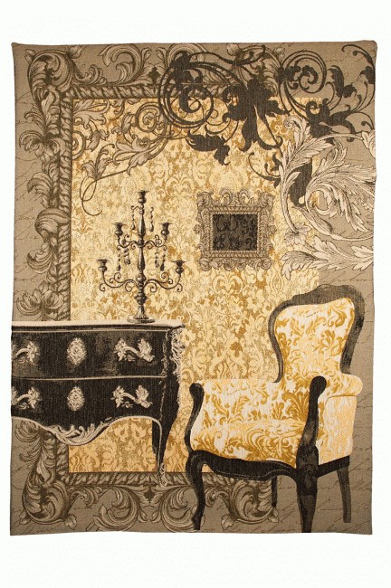Baroque Handwoven Tapestry | Size: 110 x 150 cm