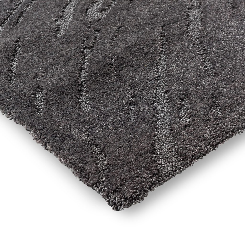 Duo Coastal Charcoal Rug | Size: 170 x 240 cm