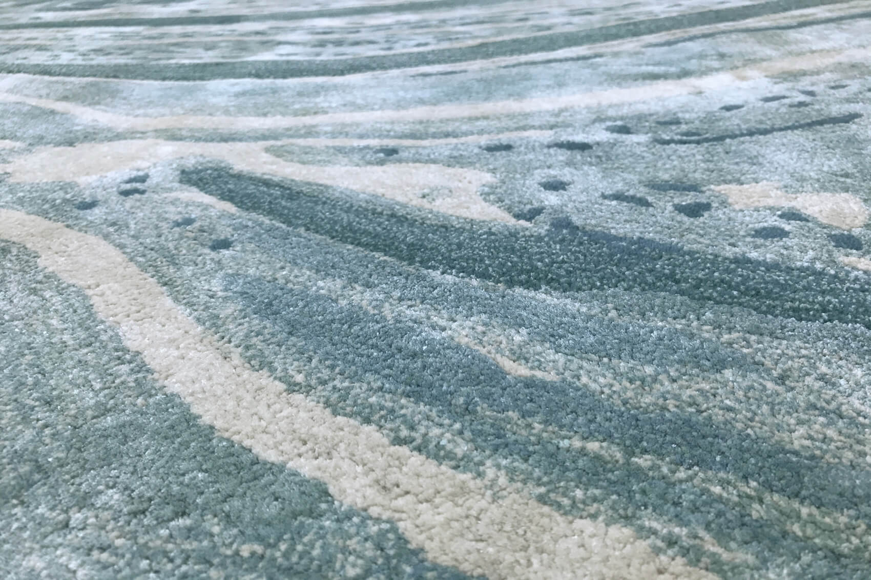 Exclusive Viscose / Wool Hand-wovenLuxury Rug