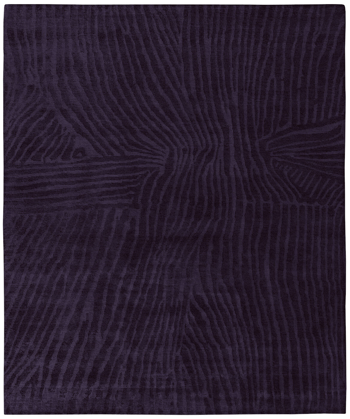 Hand-woven Purple Luxury Rug