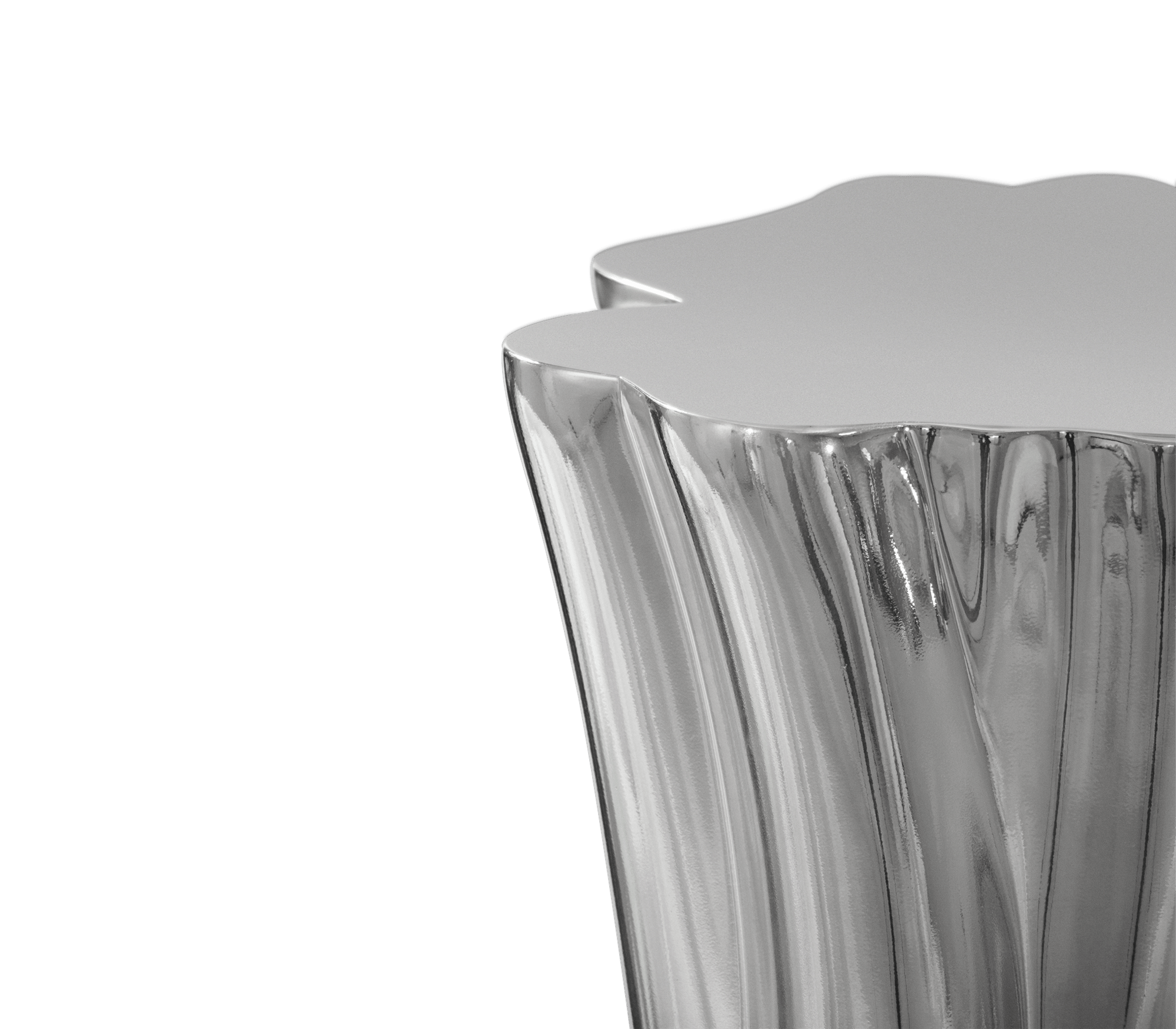 Monochrome Silver Elite Sideboard