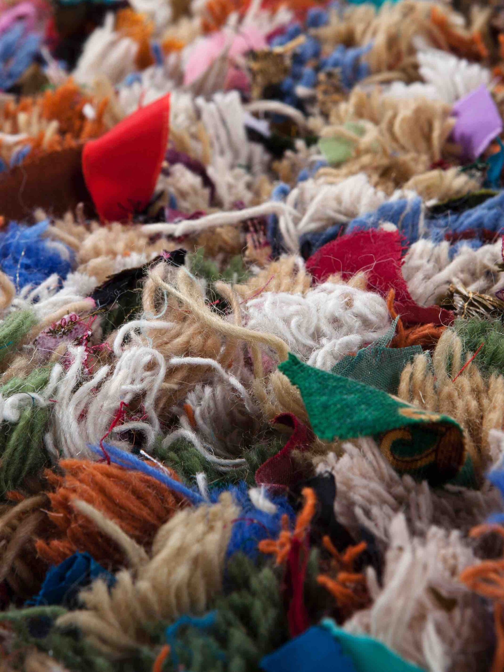 Hand Round Designer Wool Rug