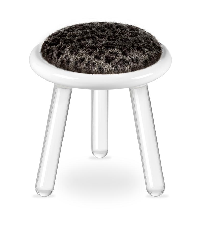 Mirage Leopard Kids Stool