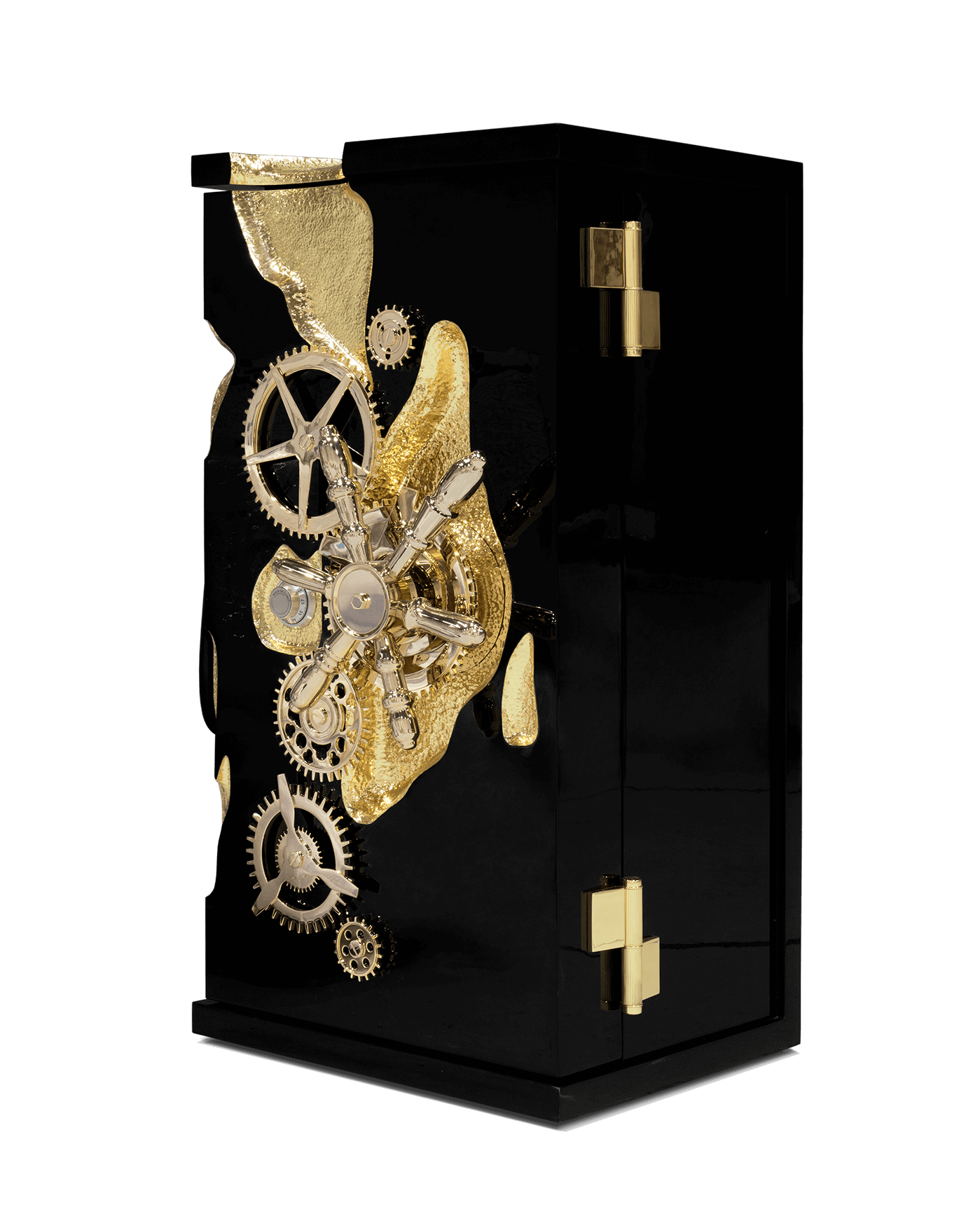 Tycoon Black & Gold Elite Designer Safe