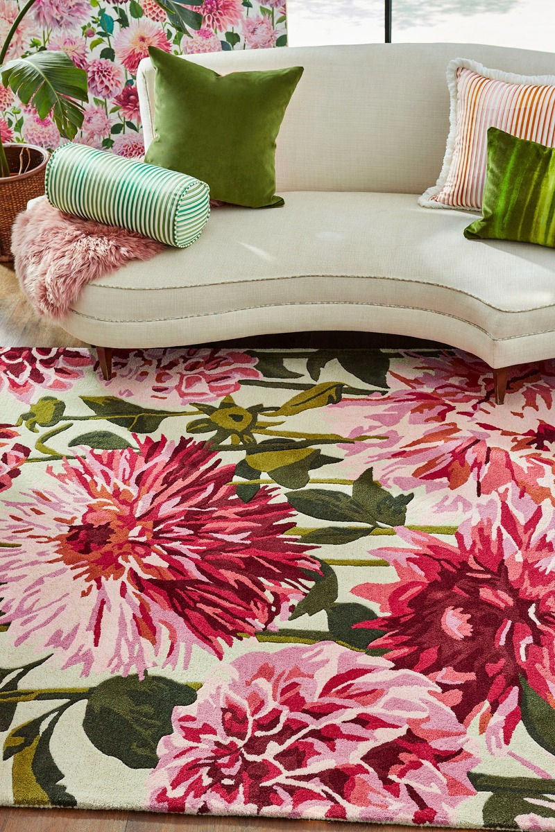 Dahlia Floral Hand Tufted Rug | Size: 200 x 280 cm