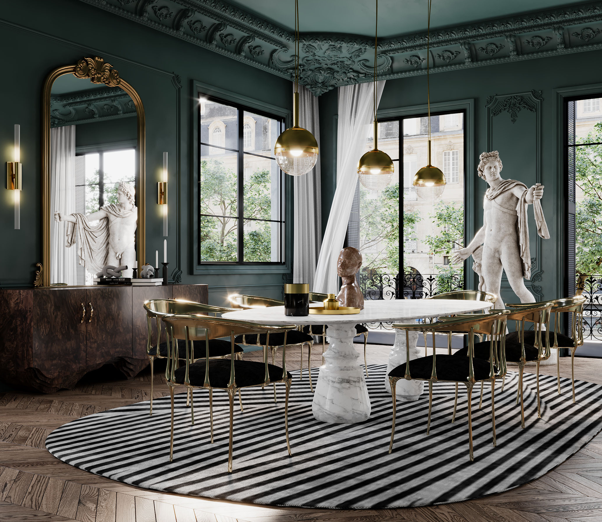 Oval XL Estremoz Luxe Dining Table