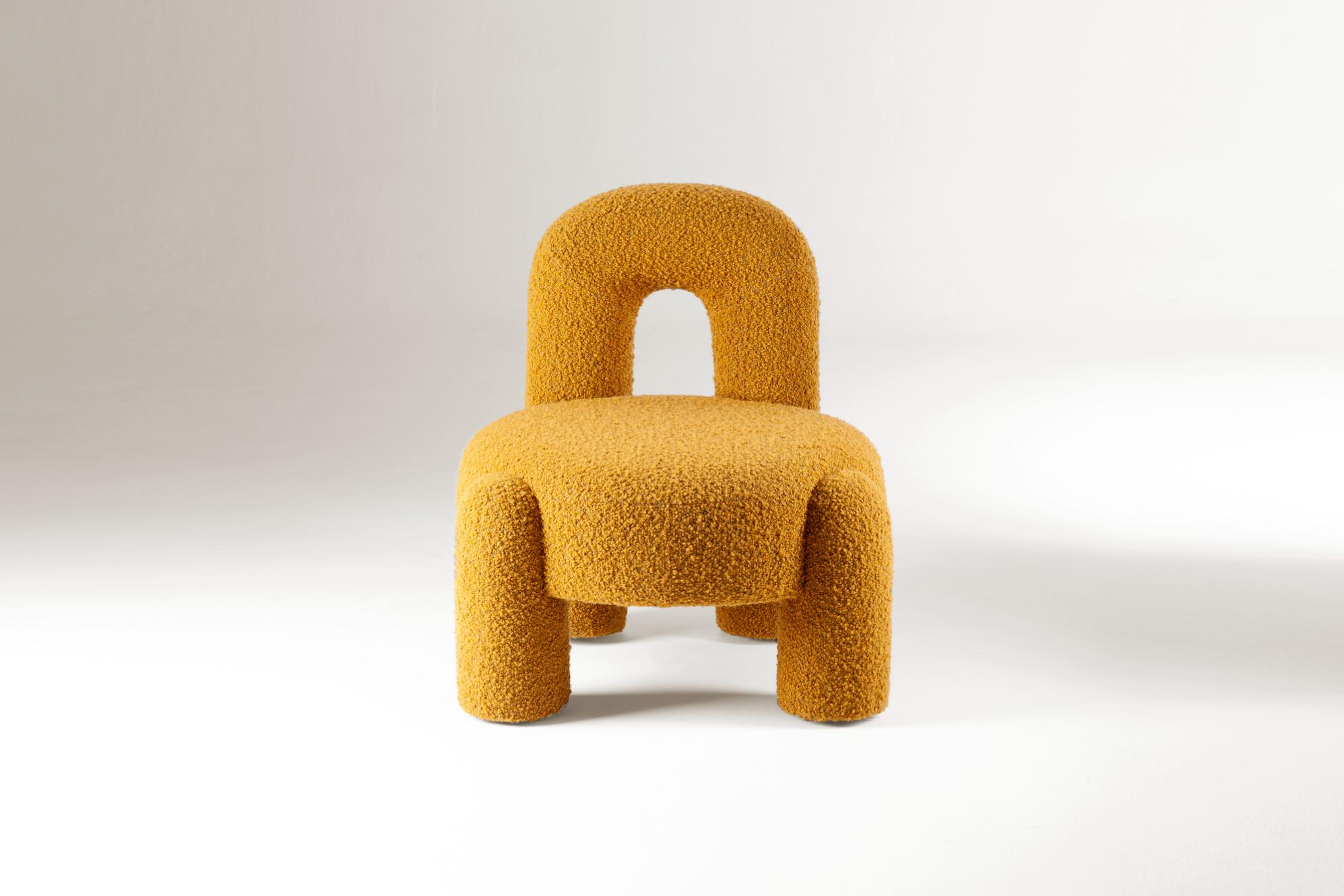 Marlon Yellow Armchair