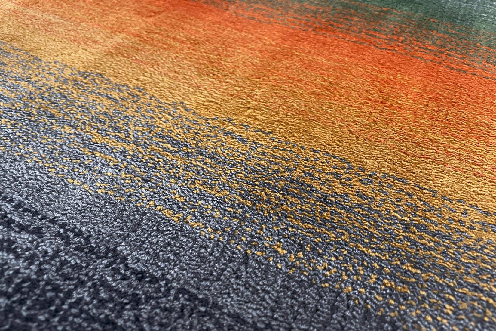 Moon Vibrant Contemporary Rug