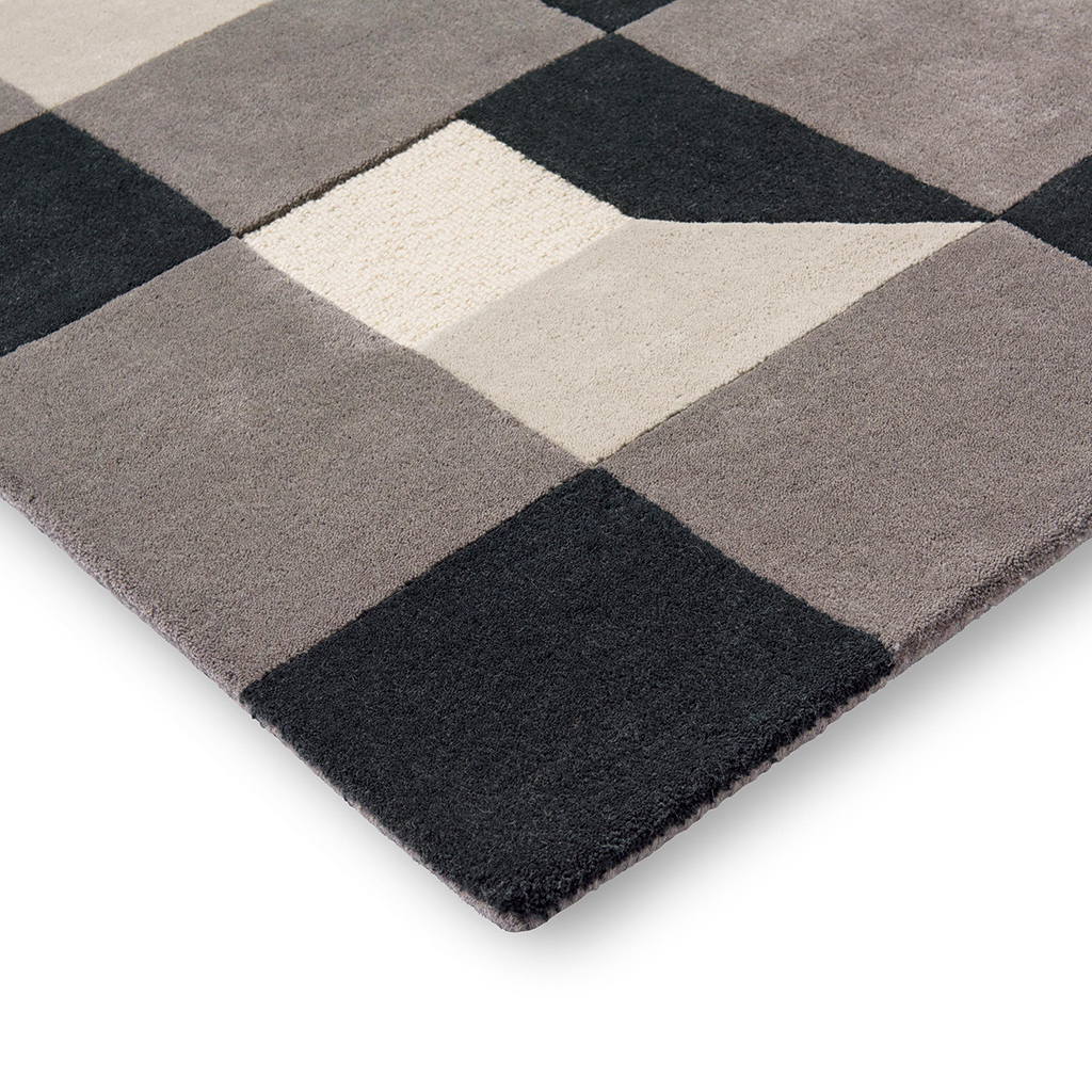 Squares Slate Rug | Size: 250 x 350 cm