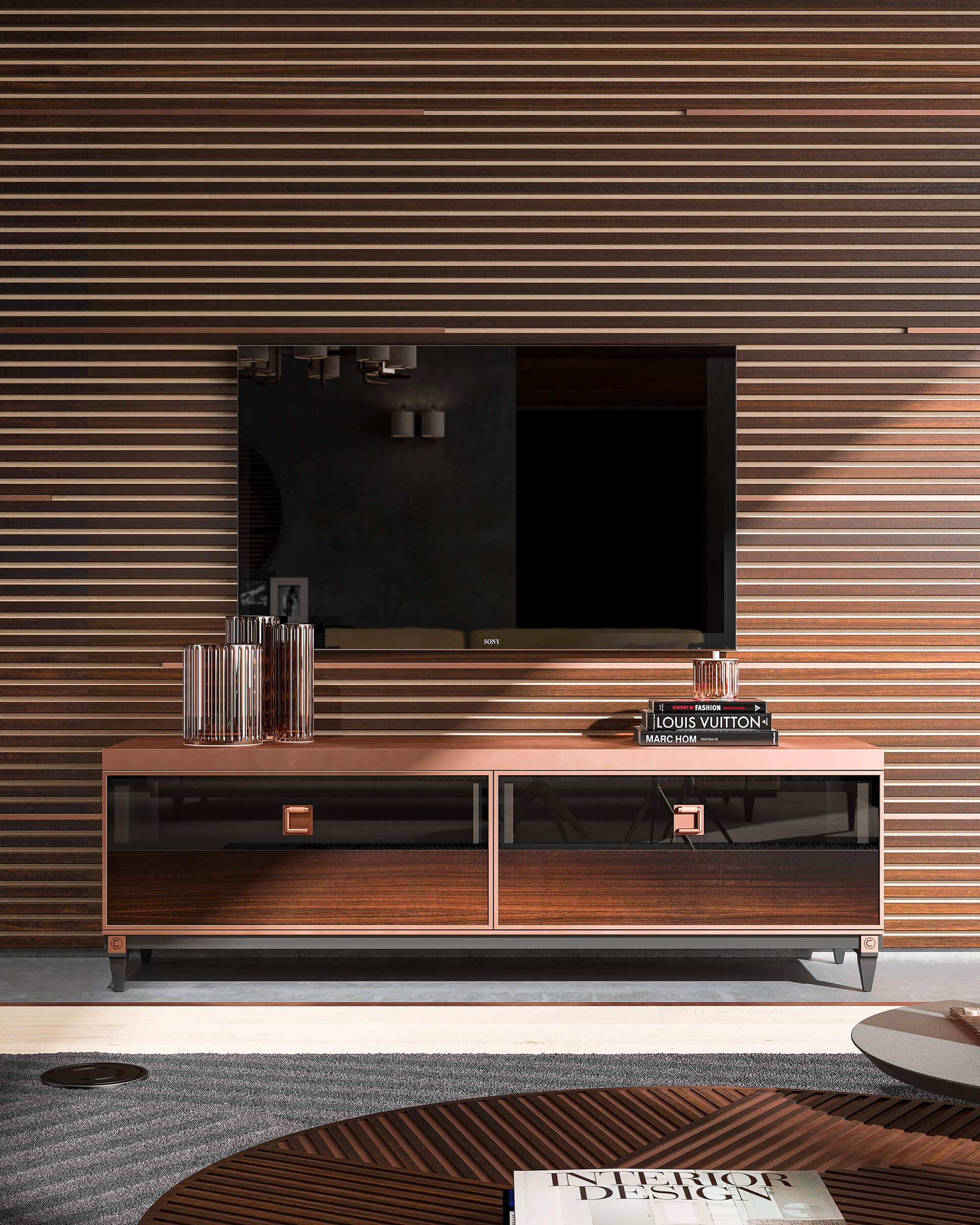 Contemporary TV Cabinet