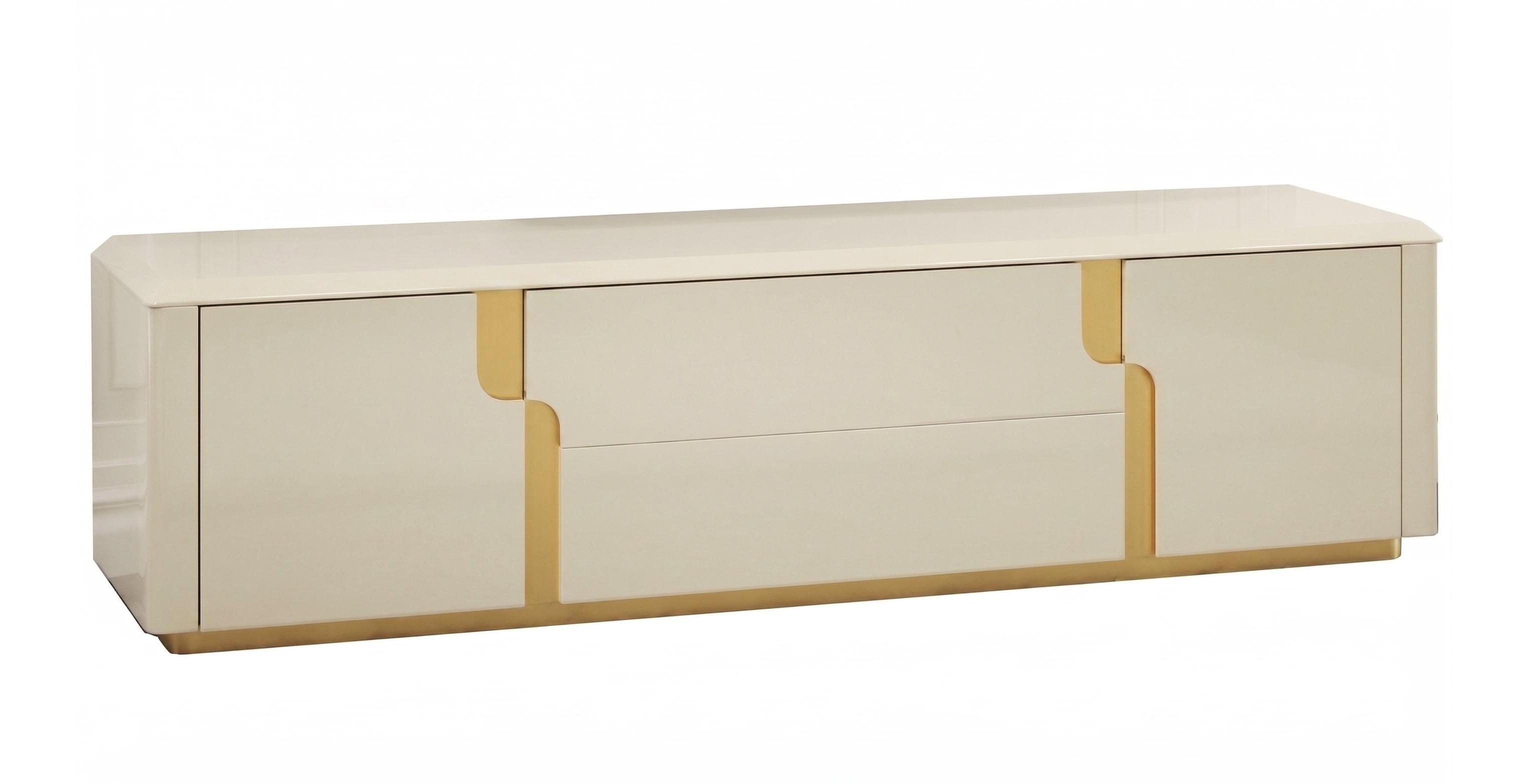 Clizia Ivory Artisan TV Stand