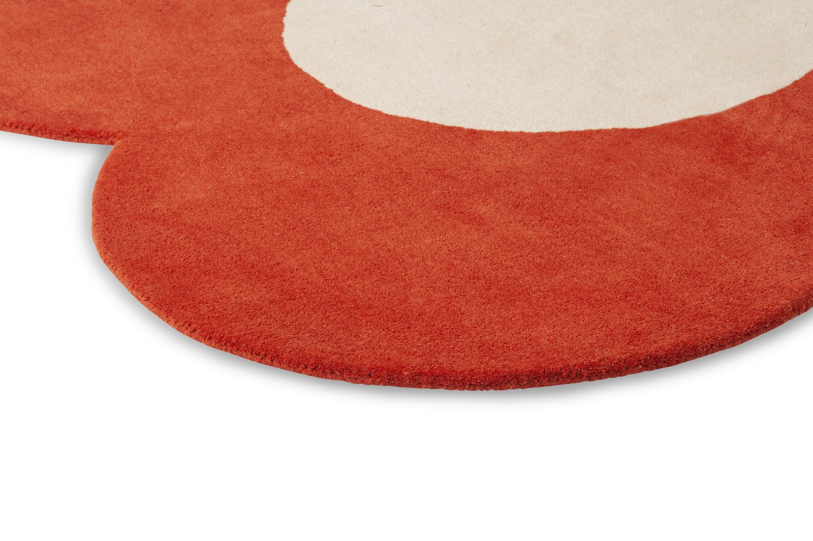 Flower Red Handtufted Premium Rug