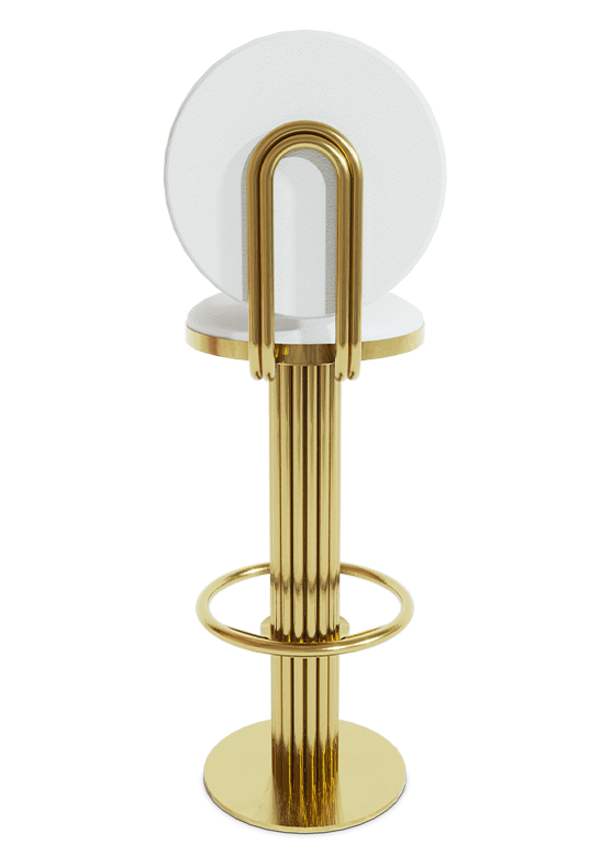 Kiera Round Bar Stool