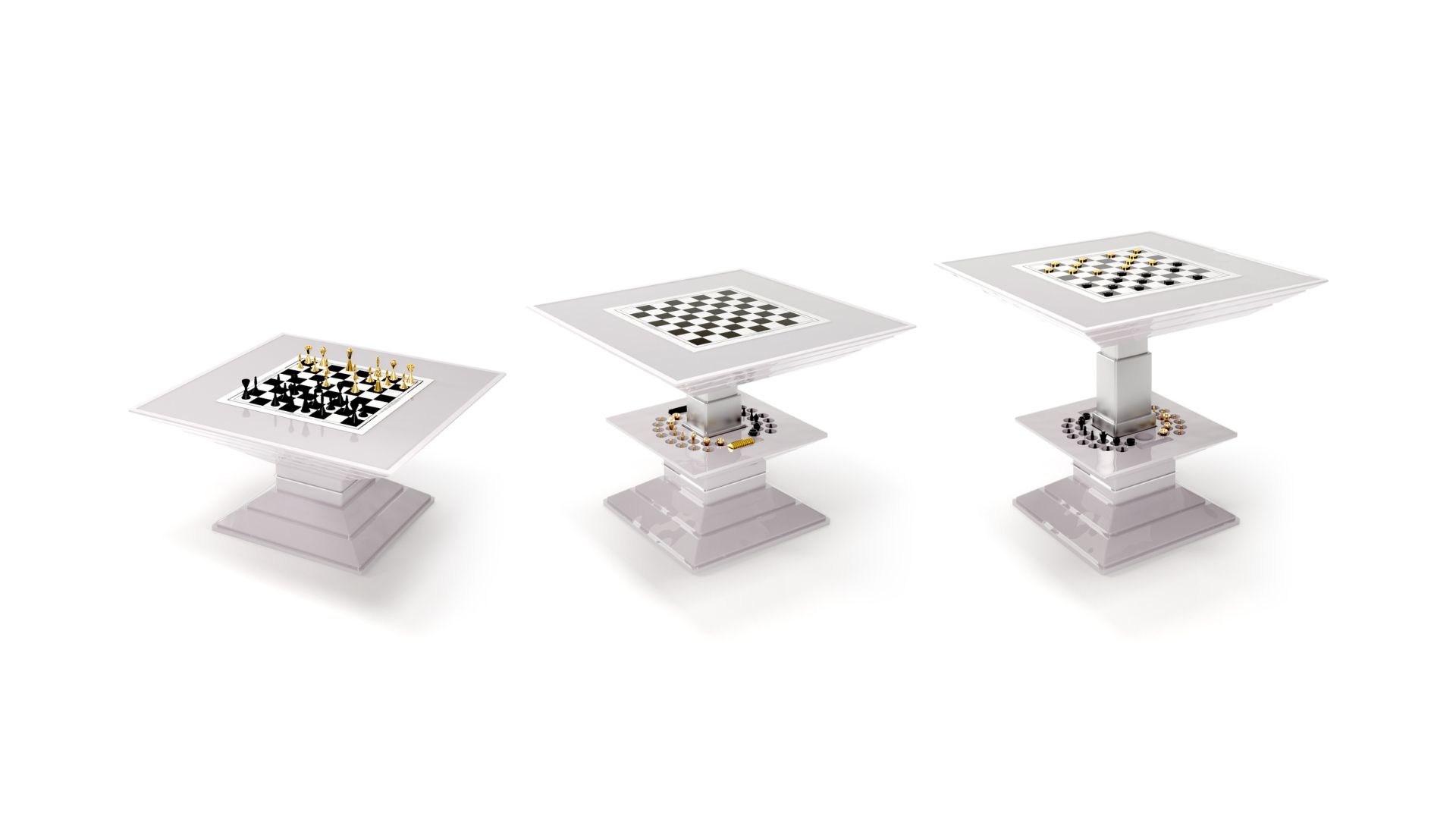 Scaccomatto Artisan Pop-up Chess Table
