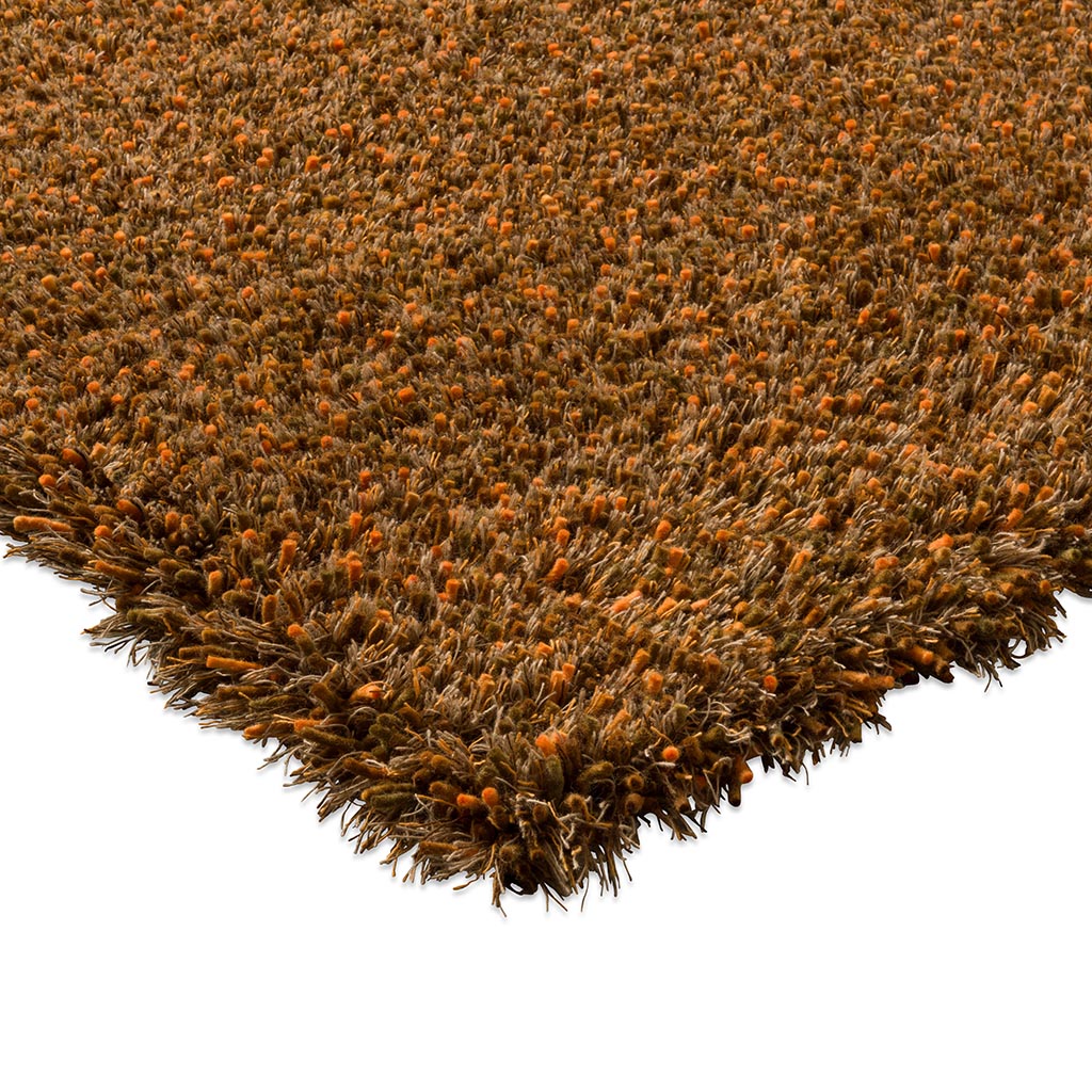 Tangerine Shaggy Rug