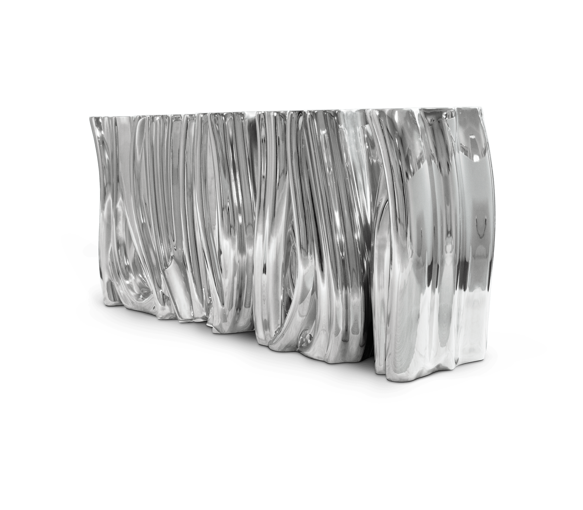 Monochrome Silver Elite Sideboard