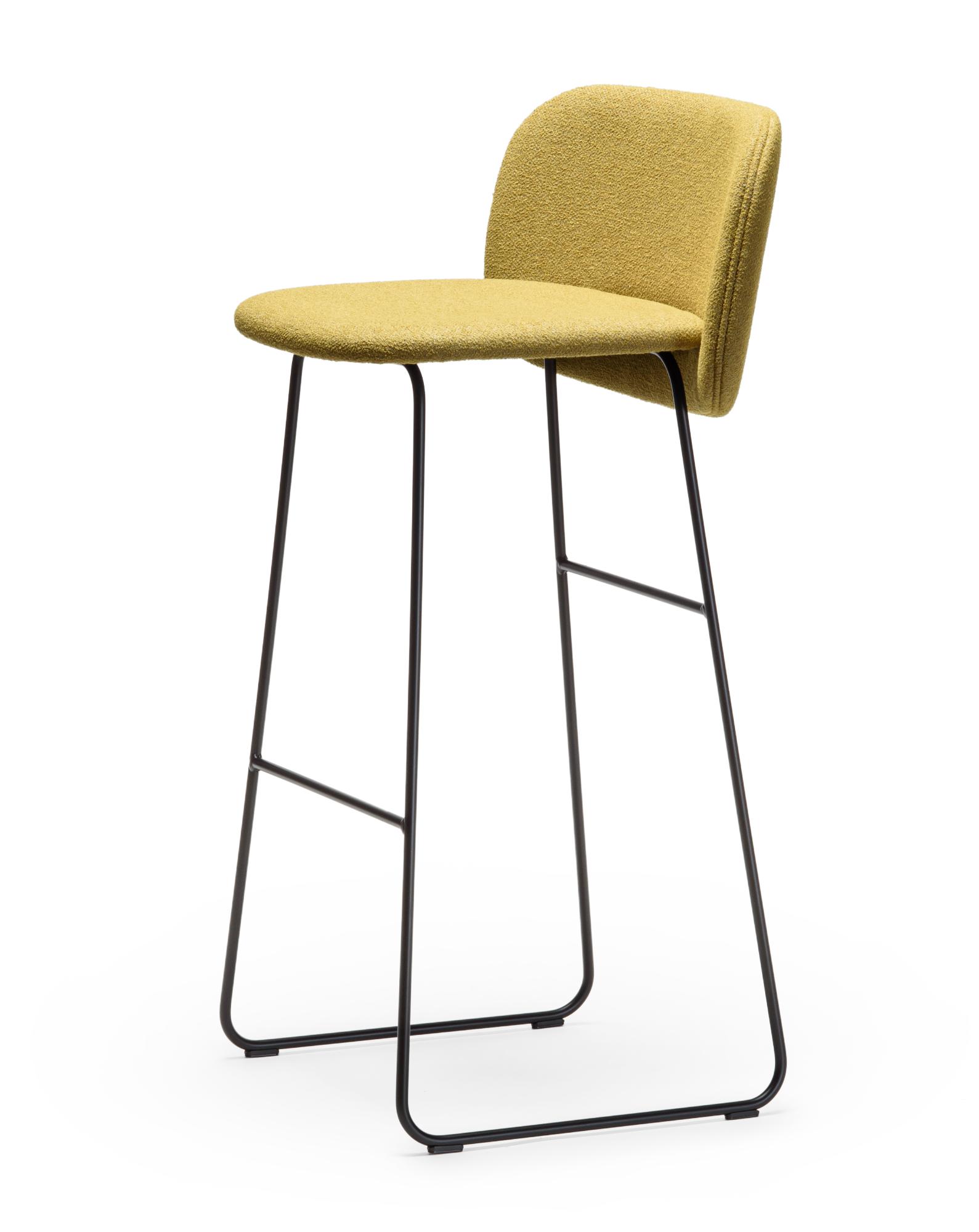 Yellow Chips Bar Stool