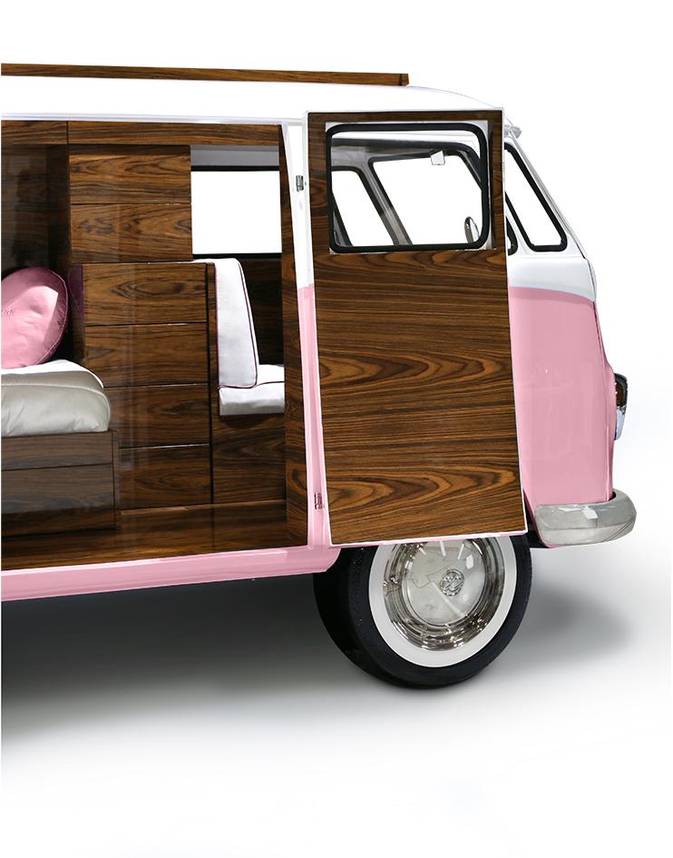 Caravan Pink Bedroom Set