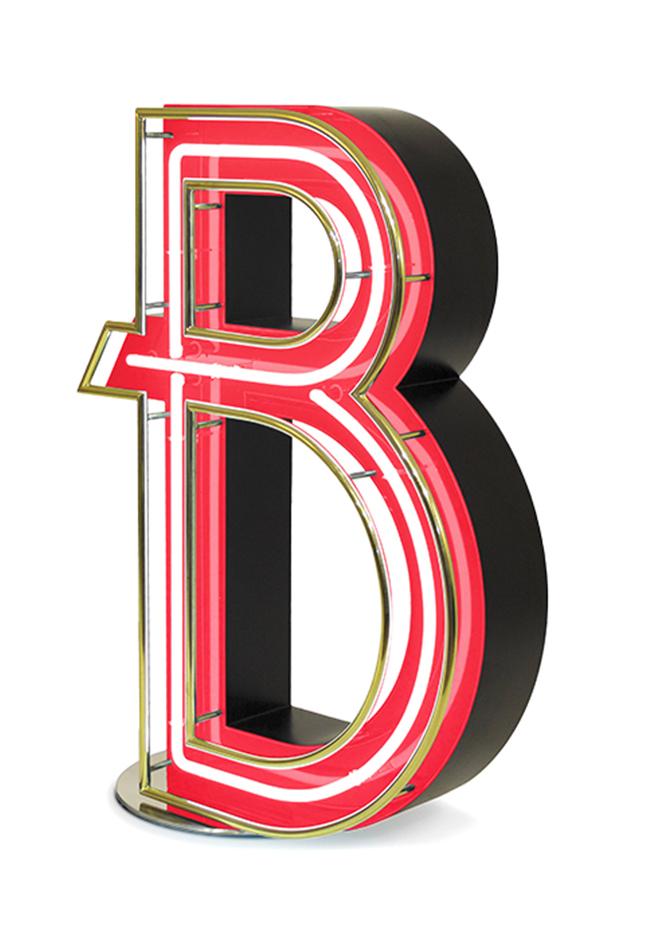 Bold Modern Letter B