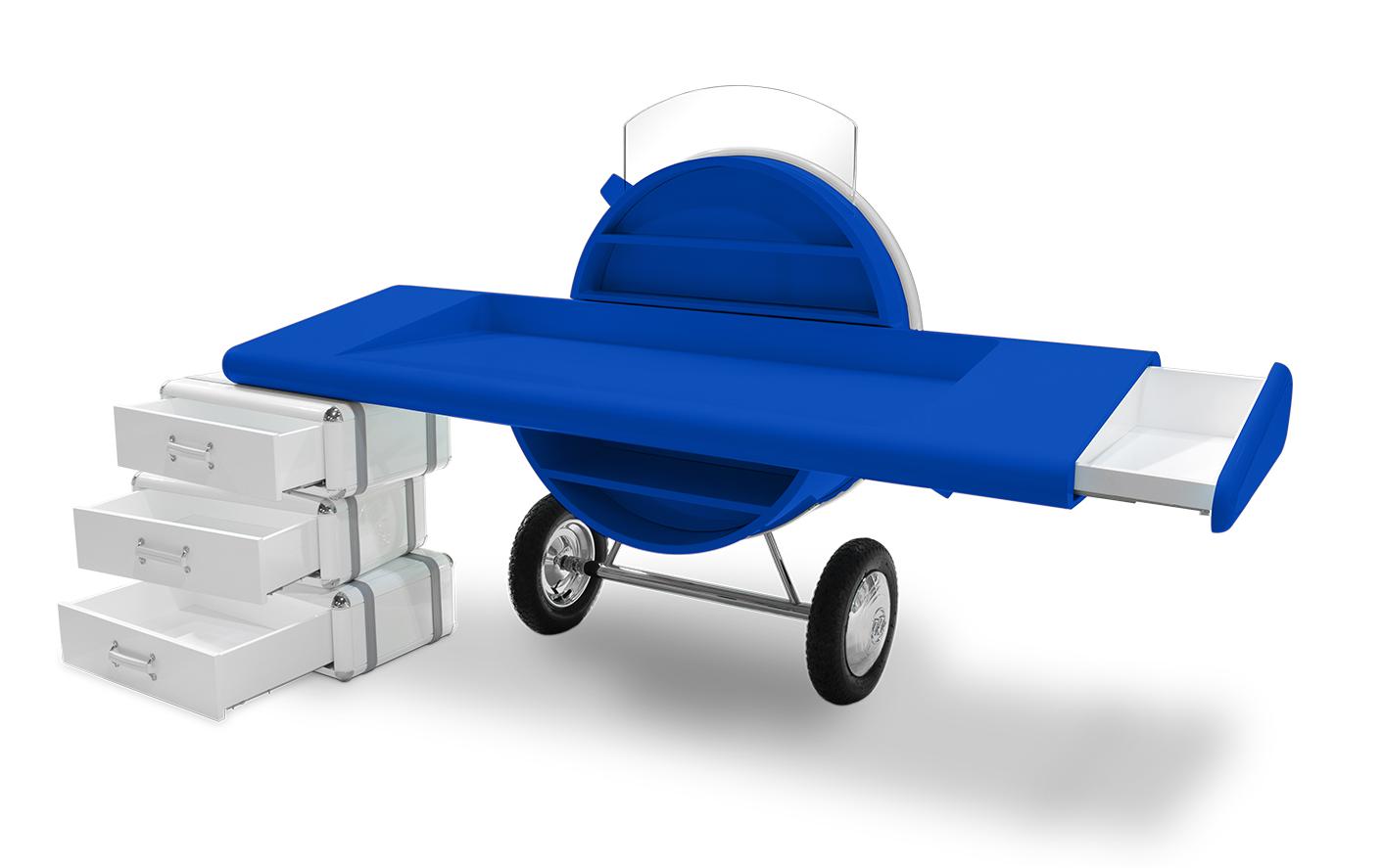 Skyline Blue Kids Study Desk