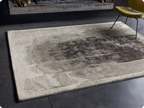 Ice Viscose / Wool Hand-woven Luxury Rug | Size: 200 x 300 cm