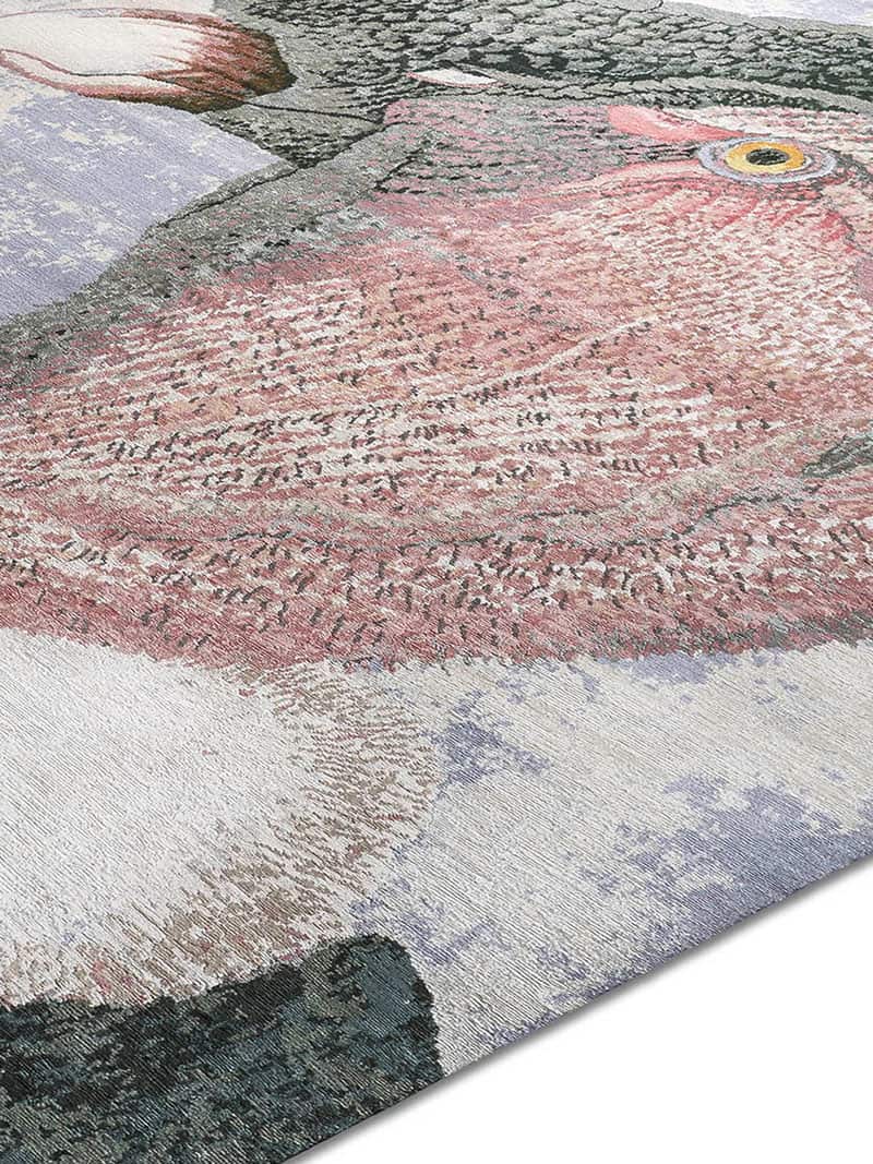 Big Bird Hand-Woven Exquisite Rug