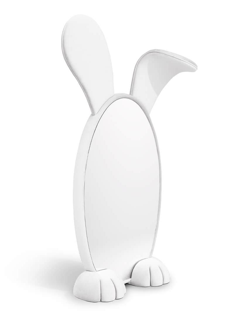 Bunny White Floor Mirror