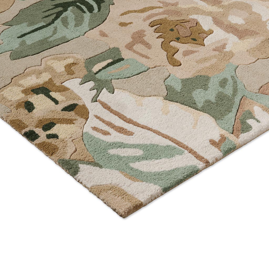 Rose & Peony Handtufted Rug
