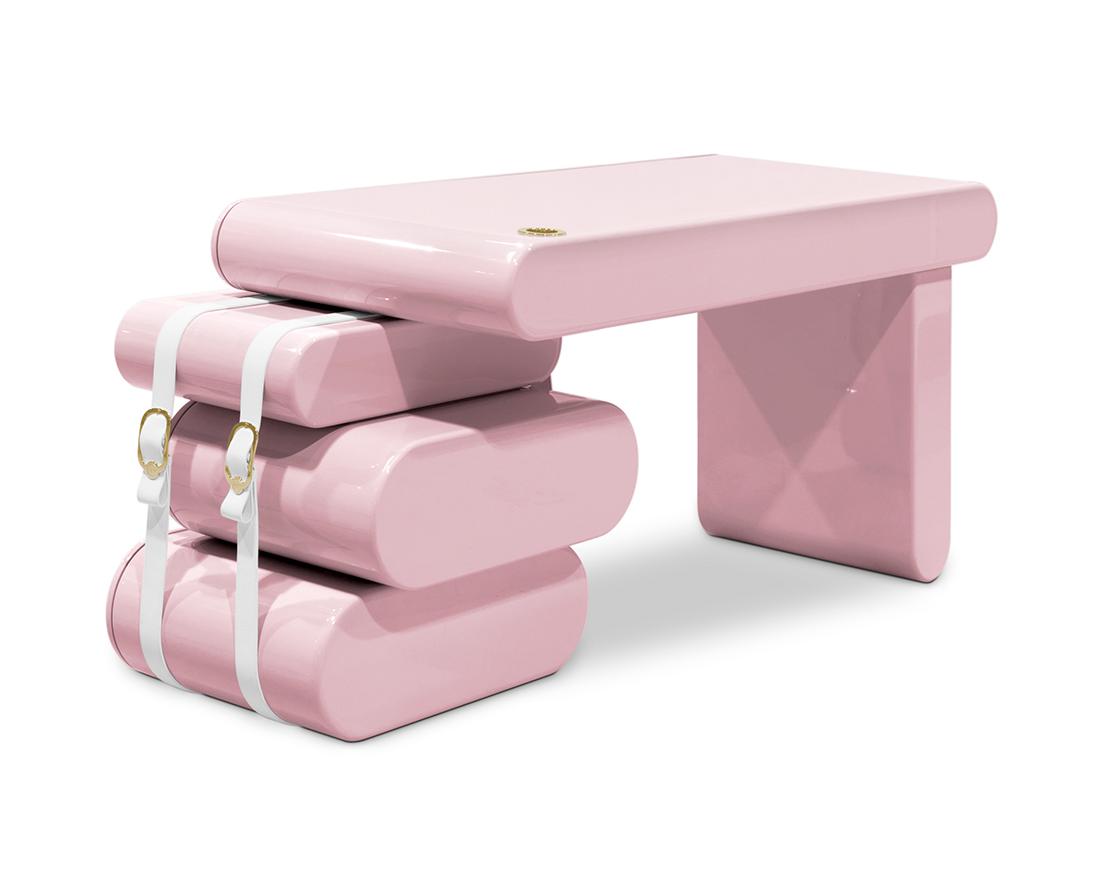Fantasy Realm Pink Magical Desk
