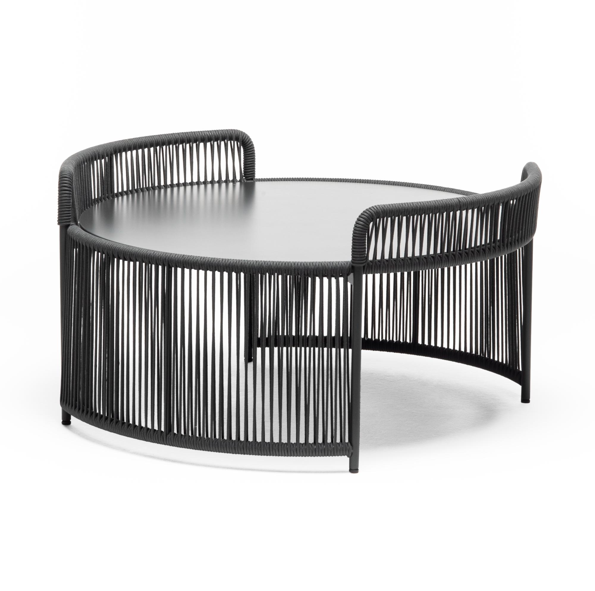 Altana Round Anthracite Outdoor Coffee Table