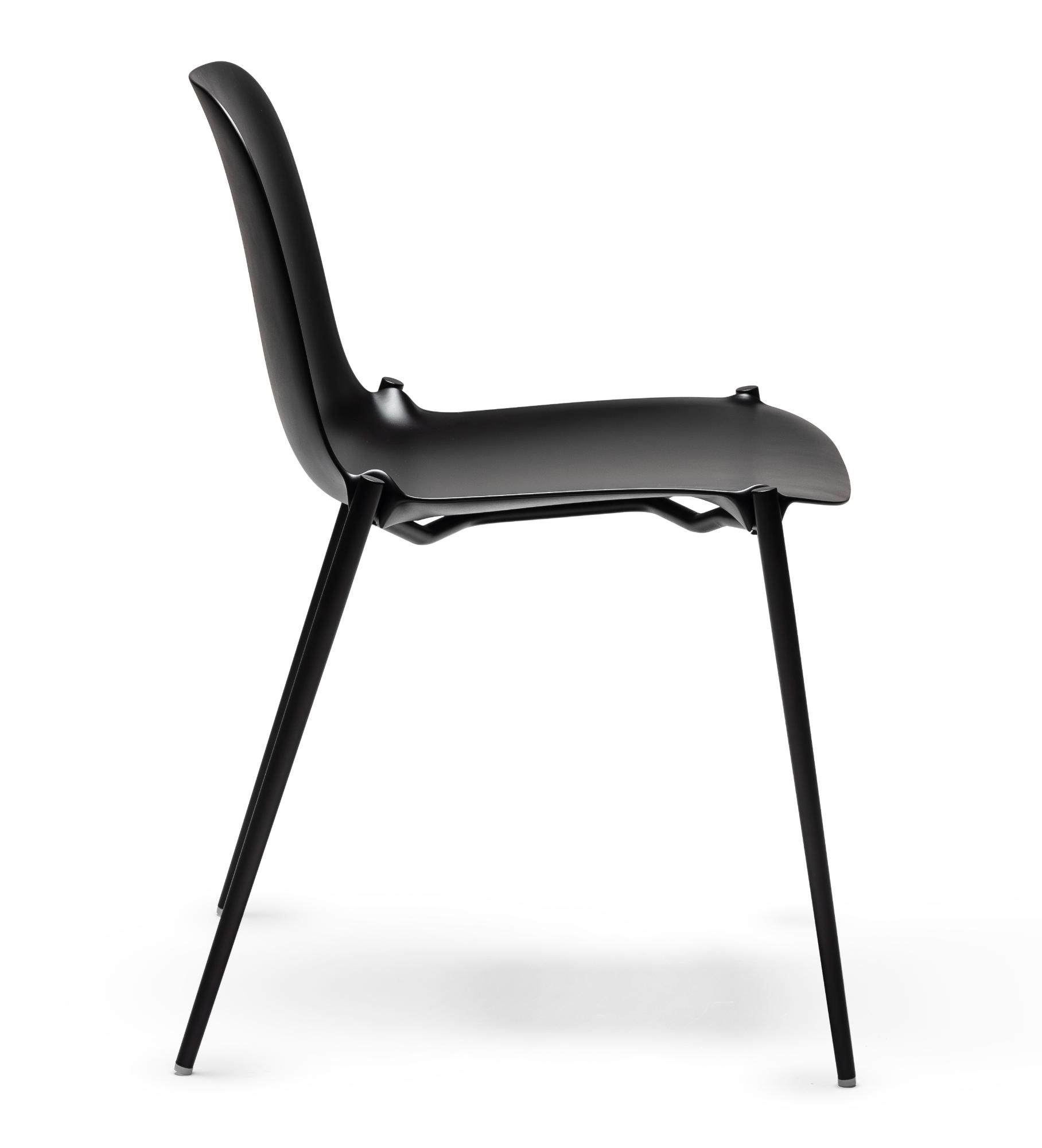 Dogo Black Chairs (Set of 2)