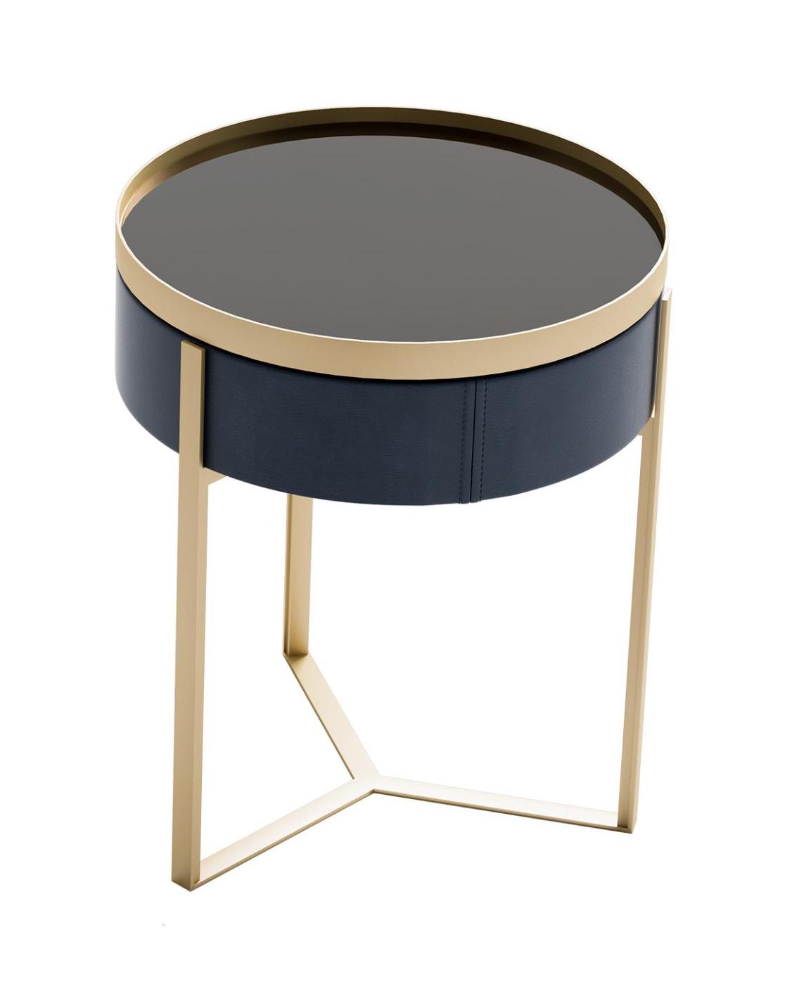 Circular Bedside Table