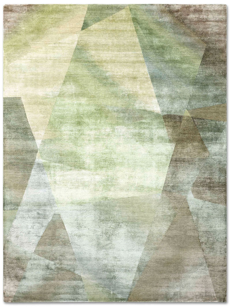 Crystal Luxury Hand-Knotted Rug