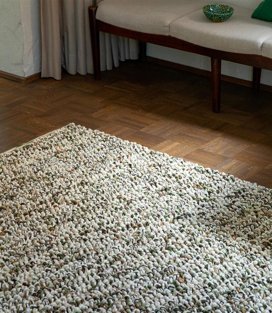 Marble Moss Green Rug ☞ Size: 140 x 200 cm