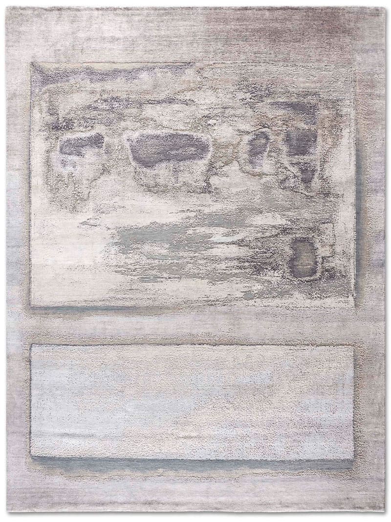 Sand Mix Luxury Silk / Wool Rug | Size: 183 x 274 cm