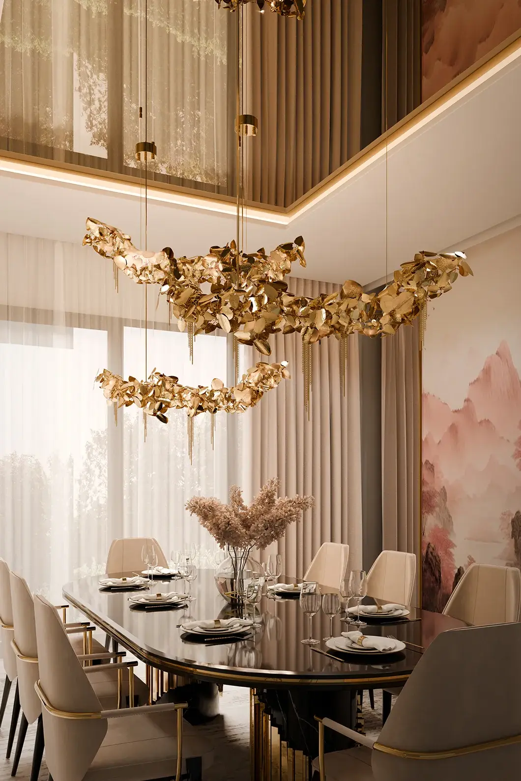 Noble Charm Suspension Lamp - 1