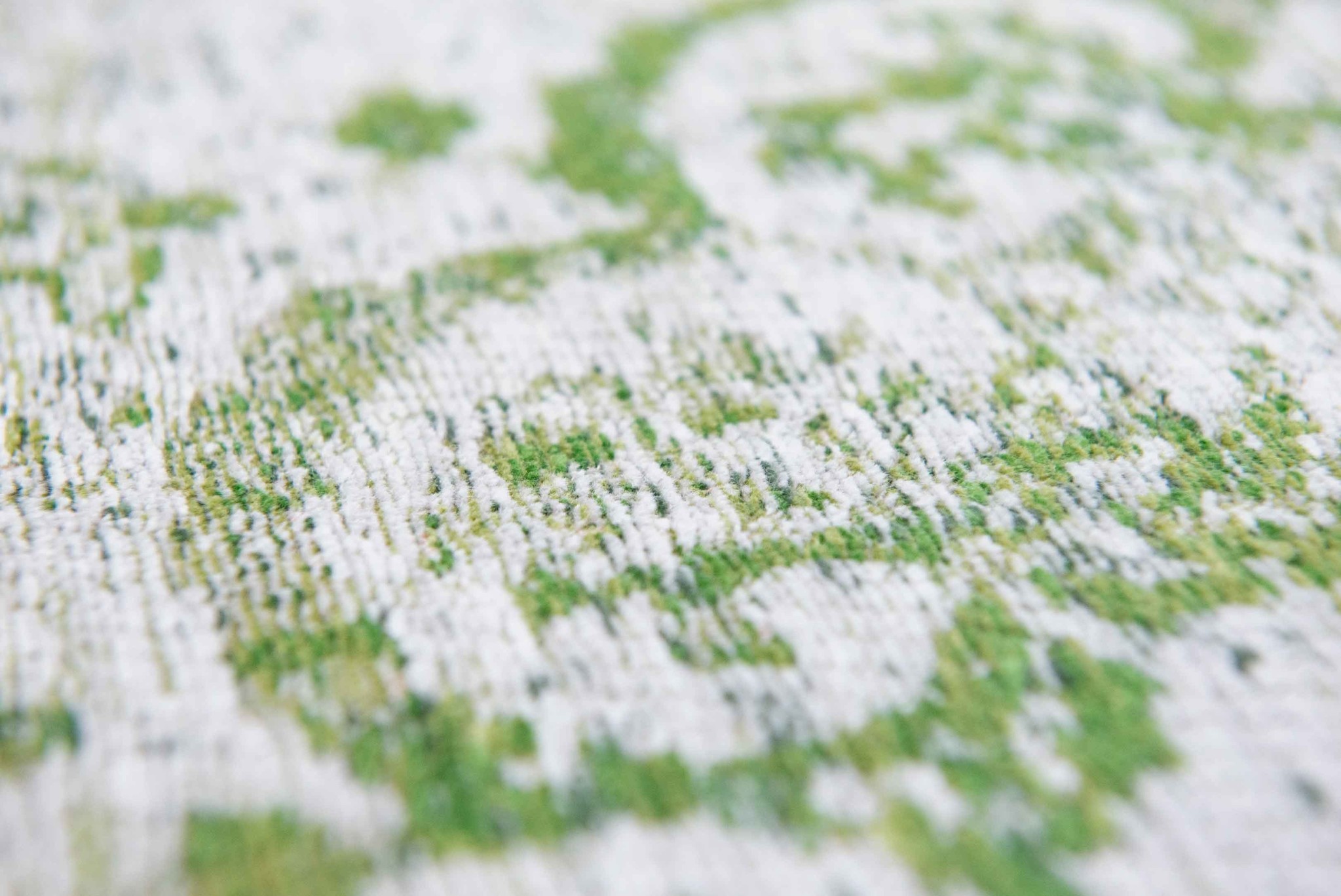 Medallion Green Flatwoven Rug