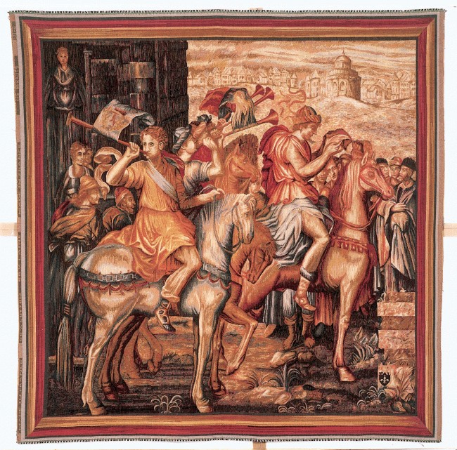 The Heralds Handwoven Tapestry