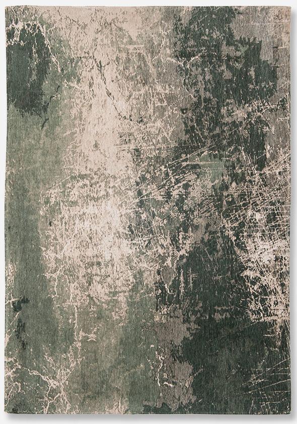 Abstract Belgian Green Rug | Size: 80 x 150 cm