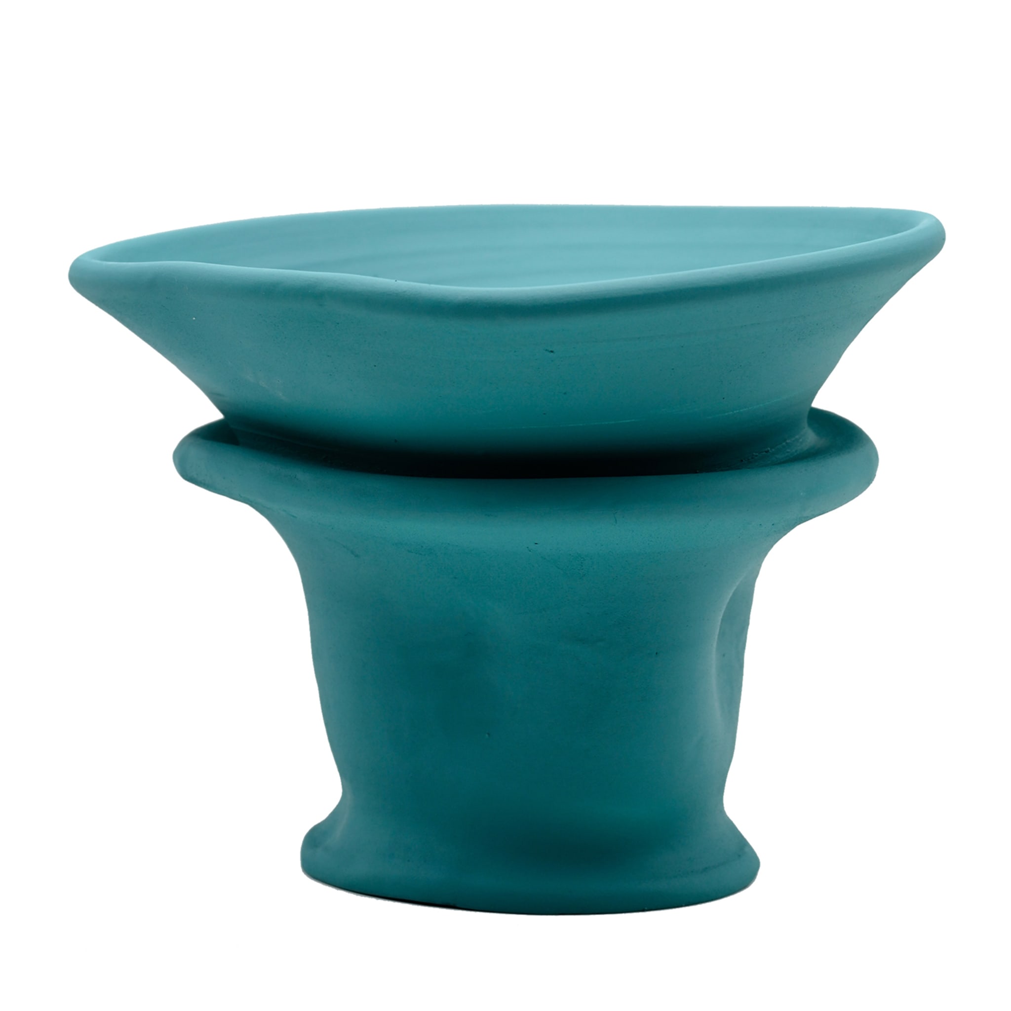 Authentic Italian Hand Sculptured Vase