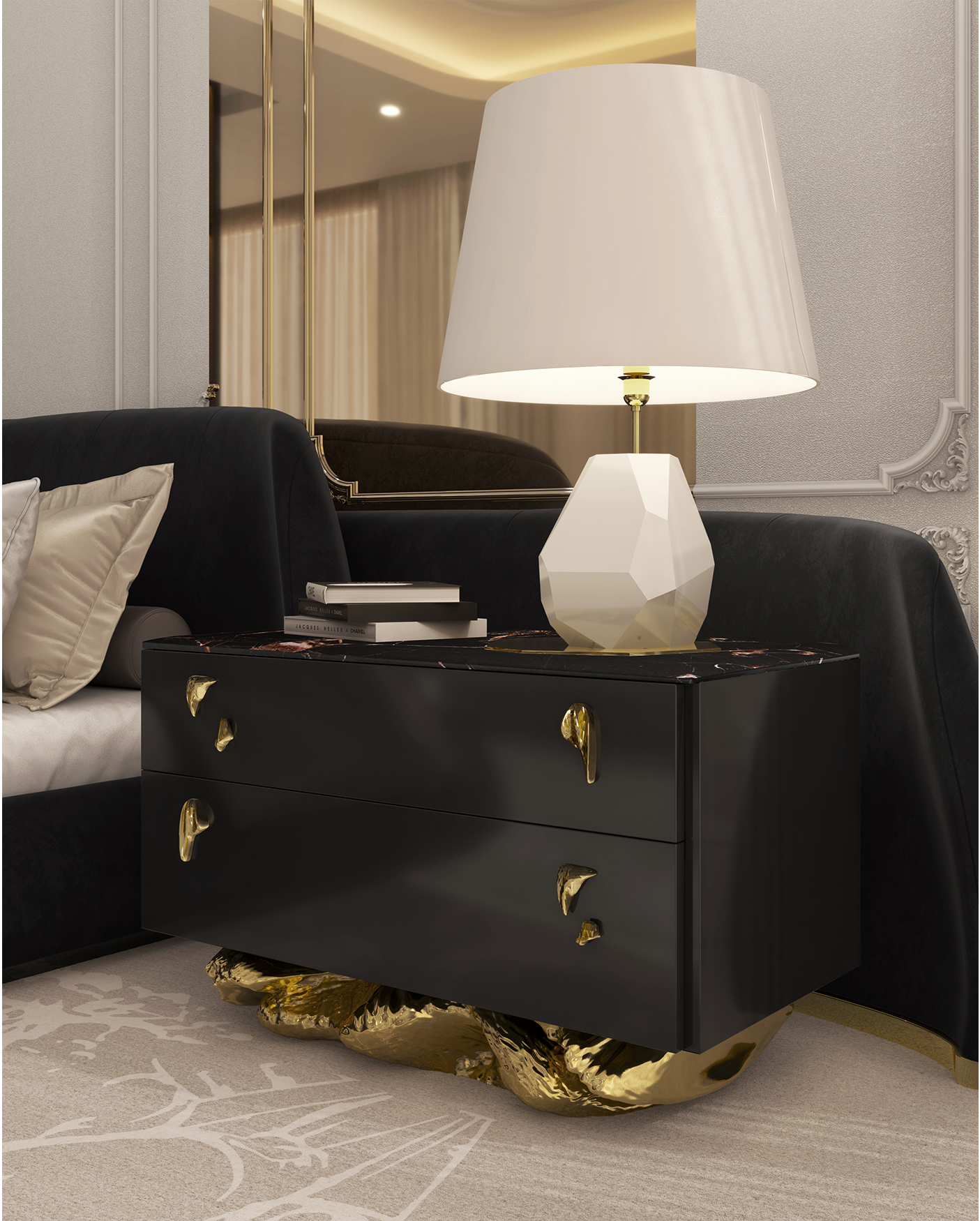 Angra Artisan Designer Nightstand
