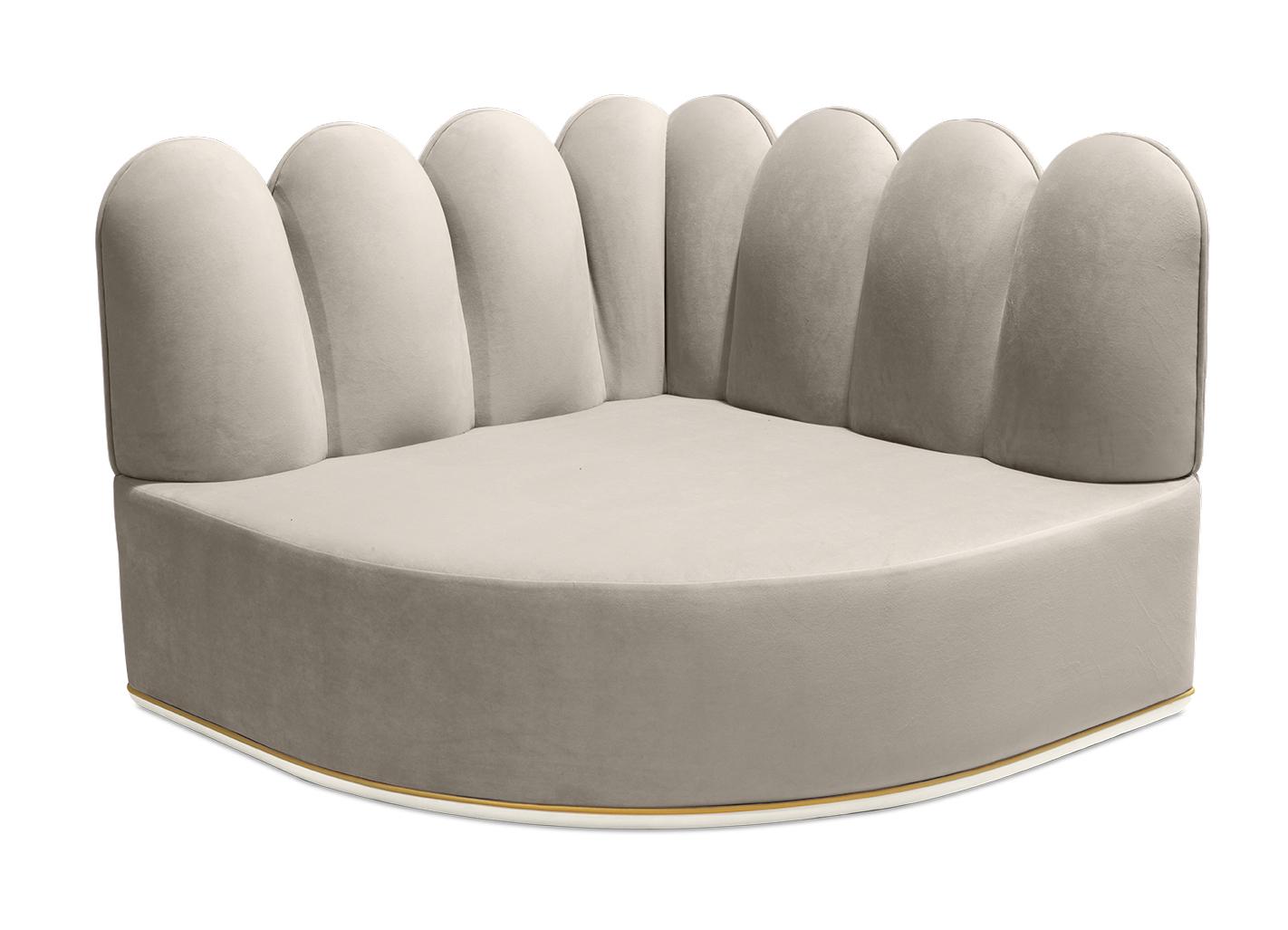 Fluffy Cloud Grey Sofa