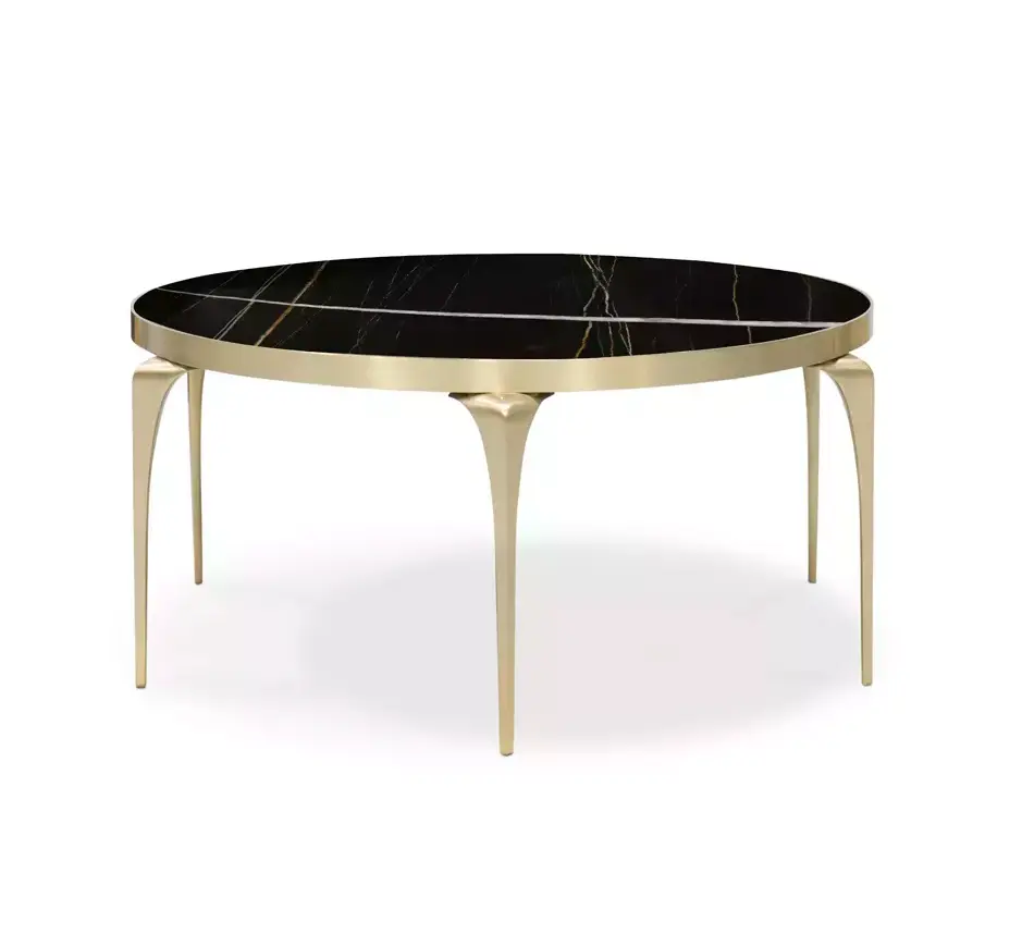 Rhea Sahara Noir Marble Coffee Table