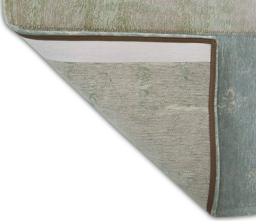 Vintage Patchwork Style Rug Pale Pistachio | Size: 140 x 200 cm