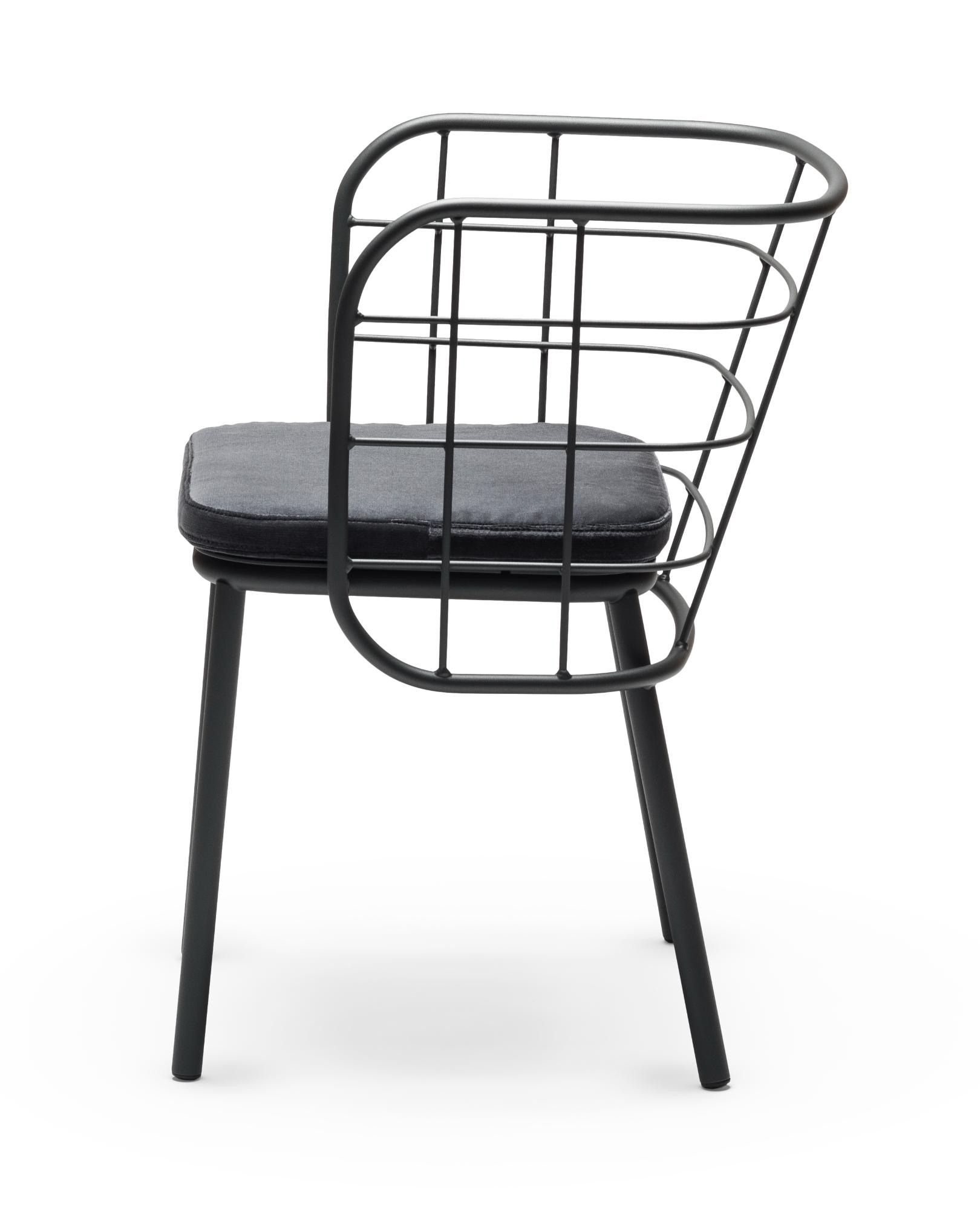 Jujube Black Outdoor Chair