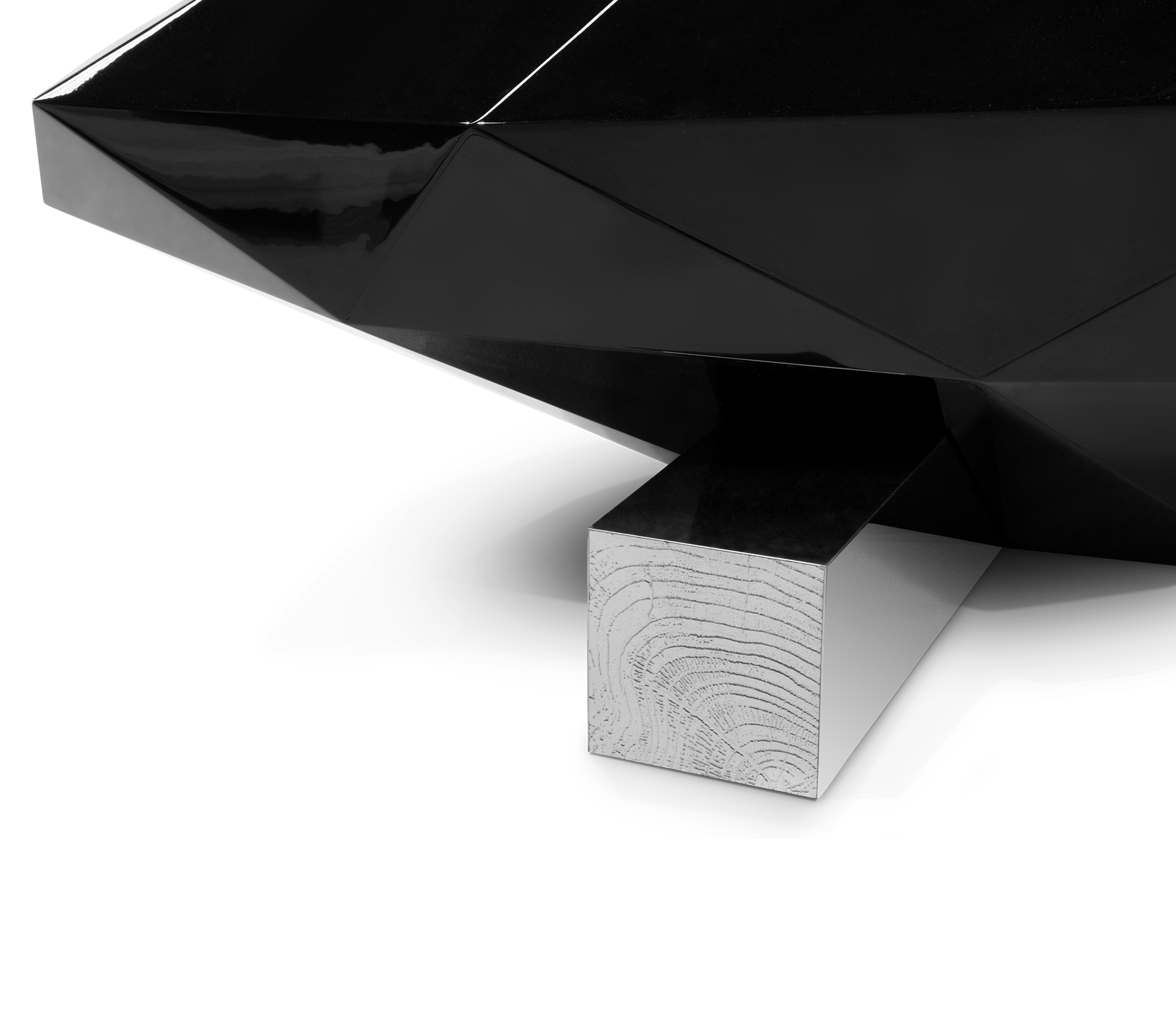 Prism Black Designer Coffee Table