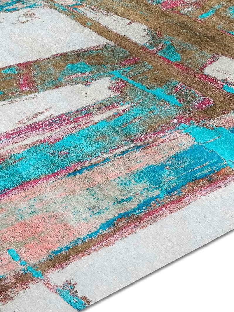Portland Poetry Hand-Woven Exquisite Rug