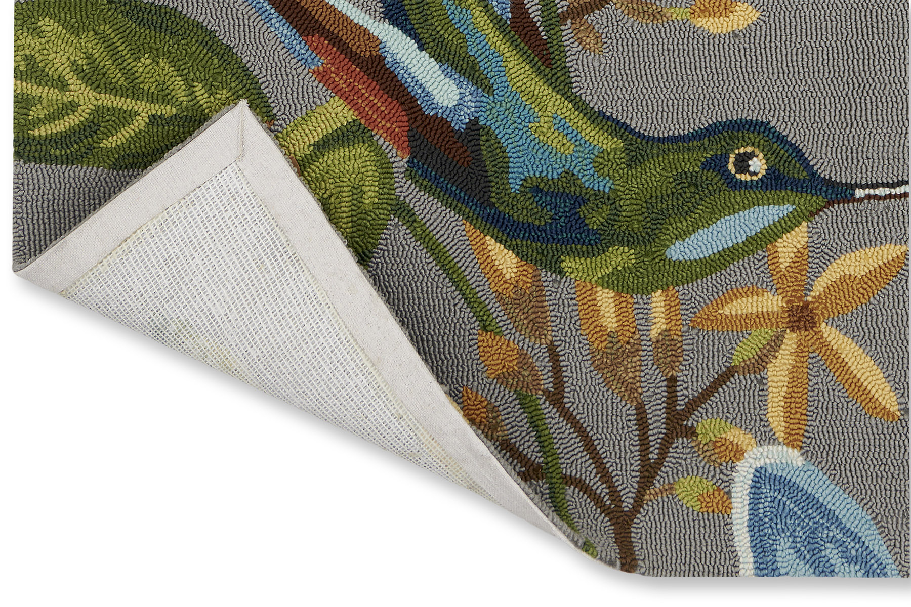 Lotus Outdoor Modern Hand Woven Rug