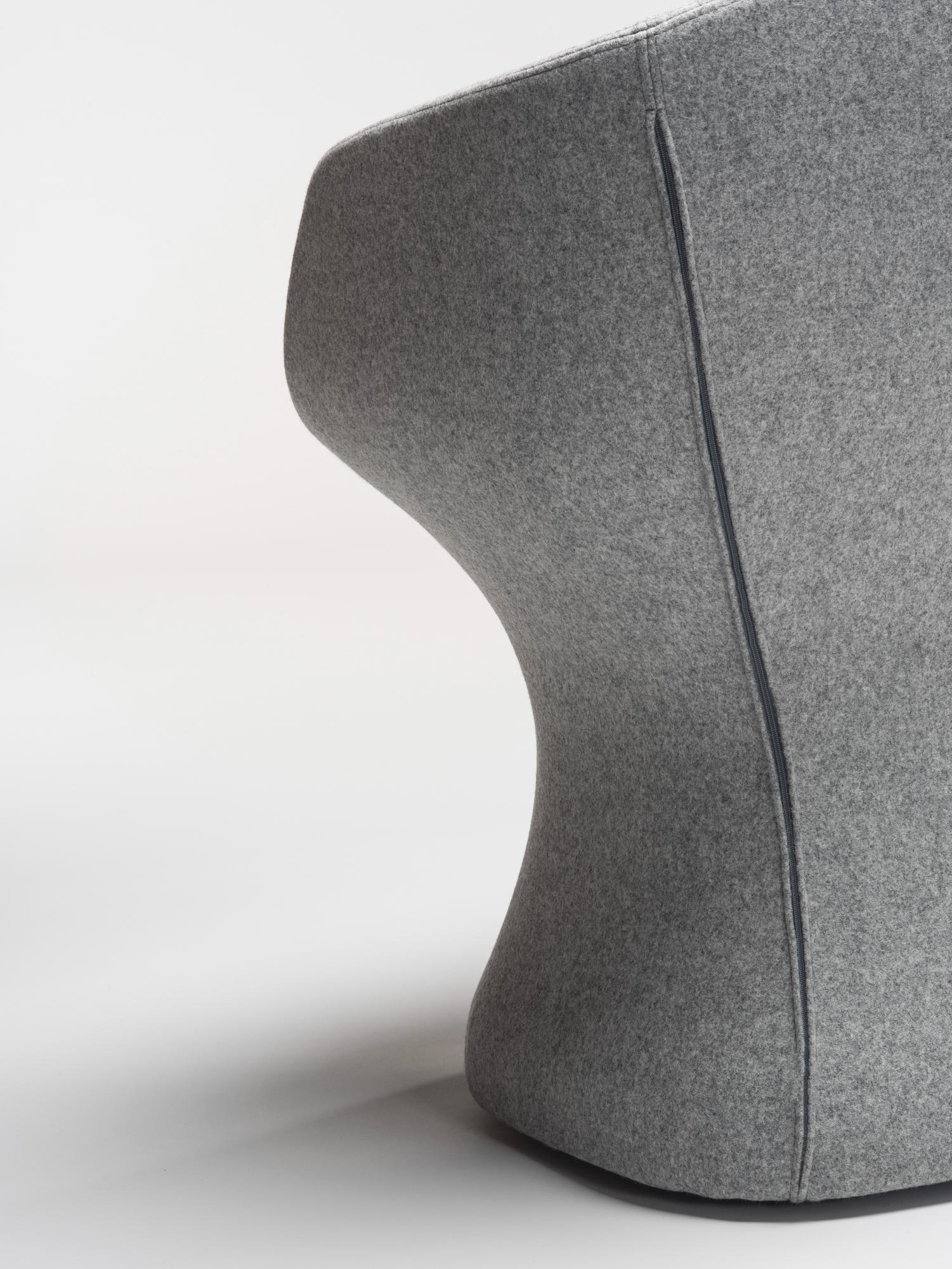 Elegant Gray Chair